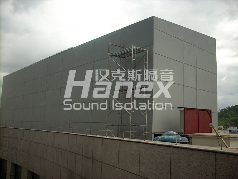 福建聯通信息廣場樞紐空調冷卻塔噪聲治理案例