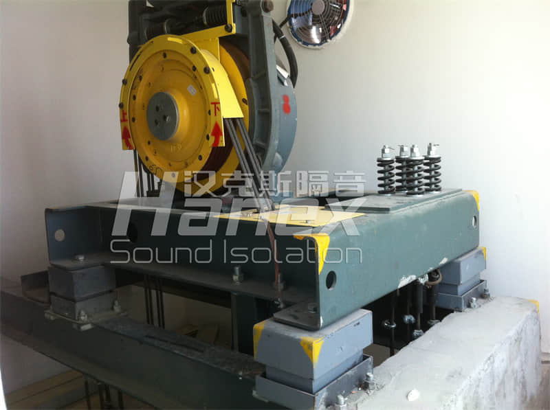綠城德清桂花城電梯主機(jī)噪音減震降噪項目案例
